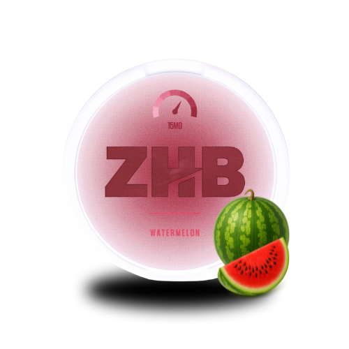 ZHB Snus Watermelon 15mg - ZHB Watermelon Nicotine Pouches