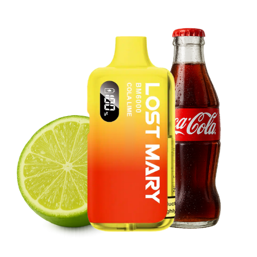 LOST MARY BM 6000 Vape Kit Cola Lime – Lost Mary BM6000 Vape Kit Cola Lime