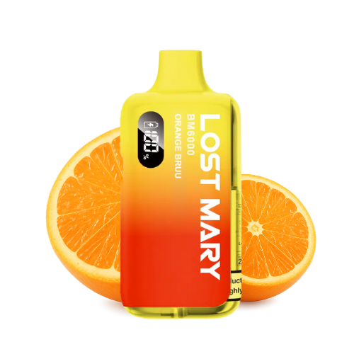 LOST MARY BM 6000 Vape Kit Orange Bruu – Lost Mary BM6000 Vape Kit Orange Bruu