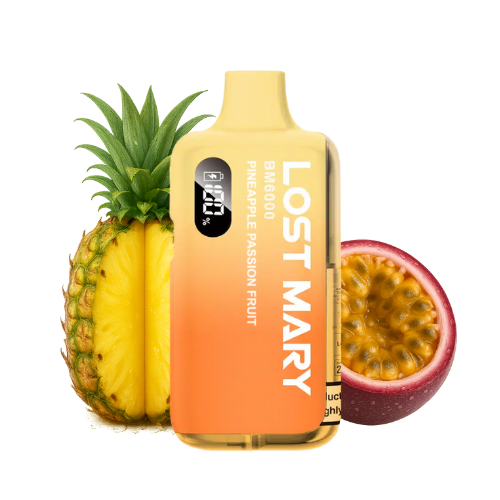 LOST MARY BM 6000 Vape Kit Pineapple Passion Fruit – Lost Mary BM6000 Vape Kit Pineapple Passion Fruit