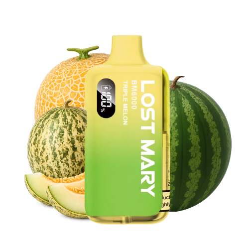 LOST MARY BM 6000 Vape Kit Triple Melon – Lost Mary BM6000 Vape Kit Triple Melon