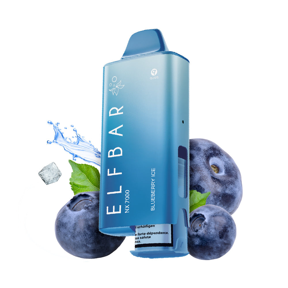 ELFBAR NX7000 Blueberry Vape Kit 20 mg/ml 7000 Puffs