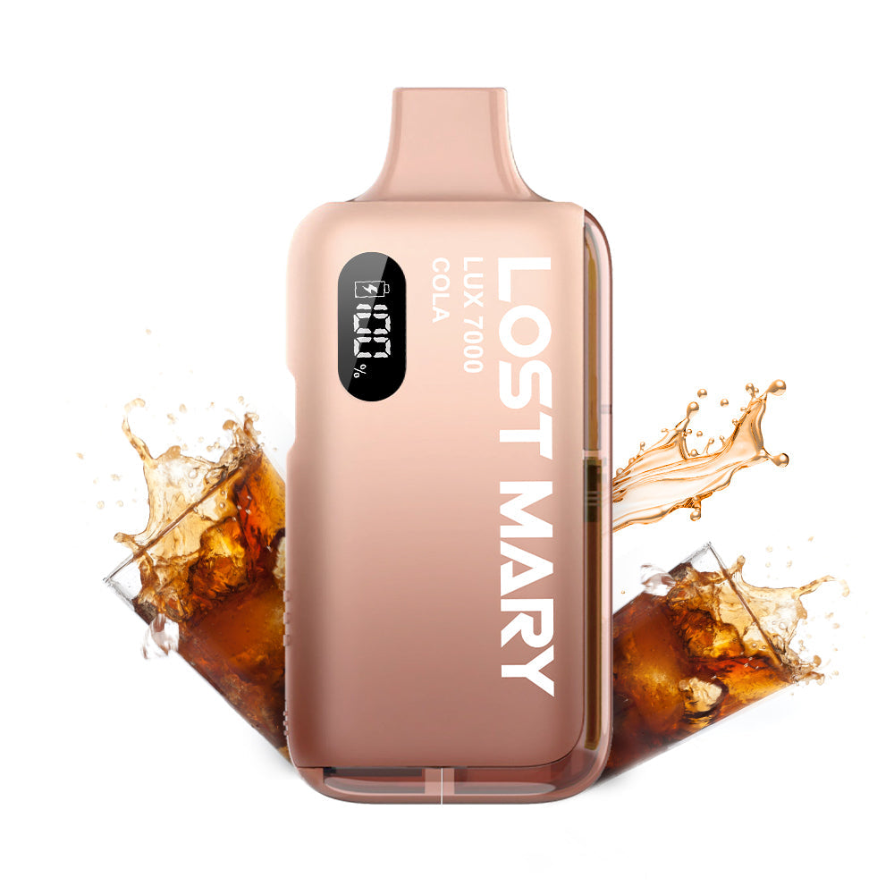 LOST MARY LUX7000 Vape Kit Cola – Lost Mary LUX7000 Vape Kit Cola, 20 mg/ml, bis zu 7000 Puffs
