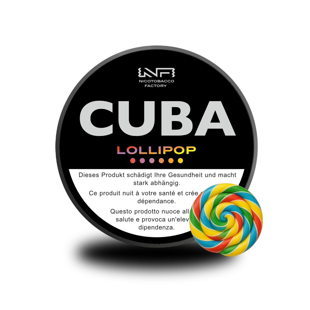 CUBA Black Lollipop CUBA Nicopods Slim 66 mg/g