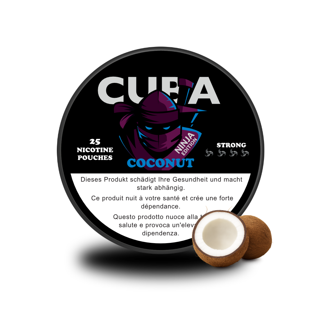 CUBA Ninja Coconut CUBA Nicopods Slim 30 mg/g