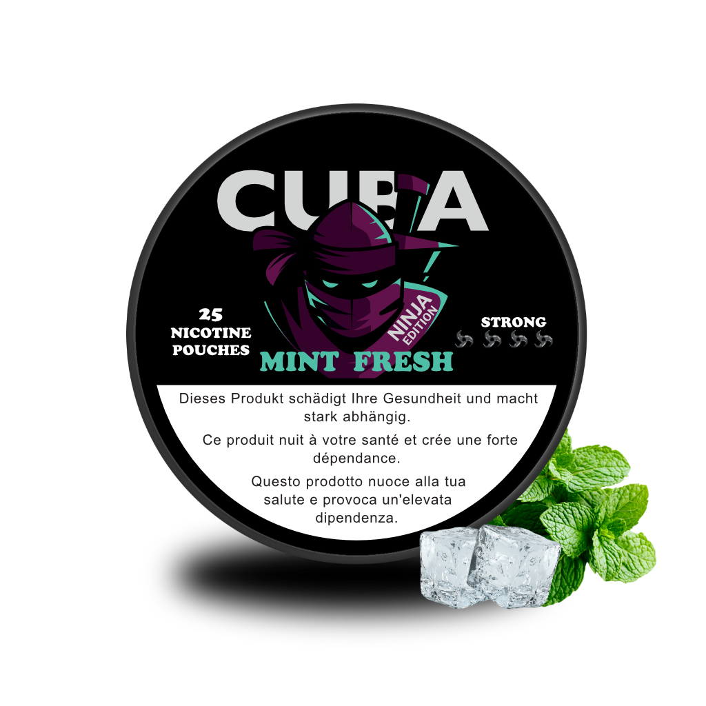 CUBA Ninja Mint Fresh CUBA Nicopods Slim 30 mg/g