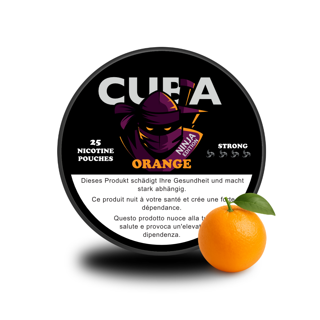 CUBA Ninja Orange CUBA Nicopods Slim 30 mg/g