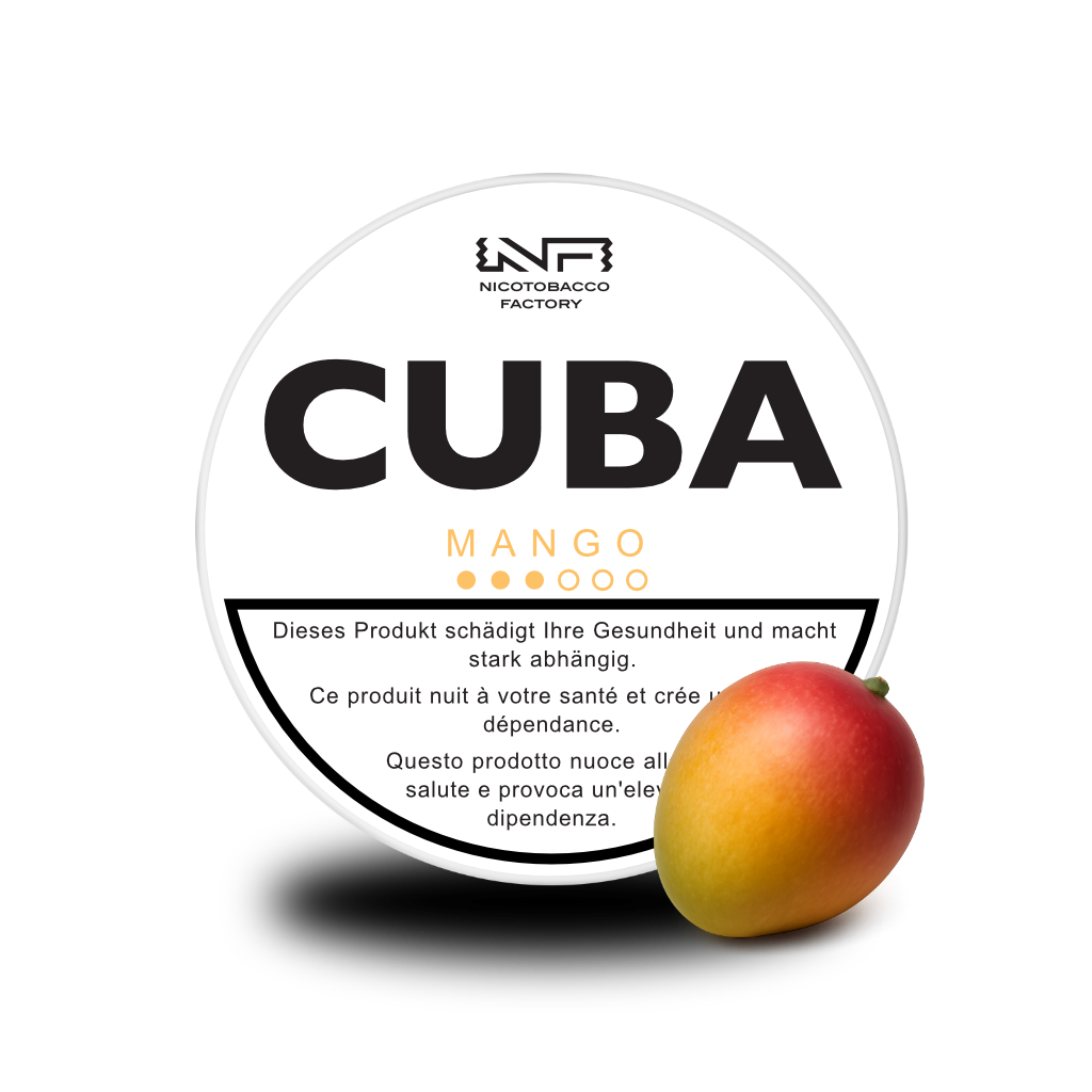 CUBA White Mango CUBA Nicopods Slim 16 mg/g