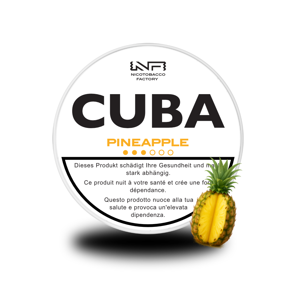 CUBA White Pineapple CUBA Nicopods Slim 16 mg/g