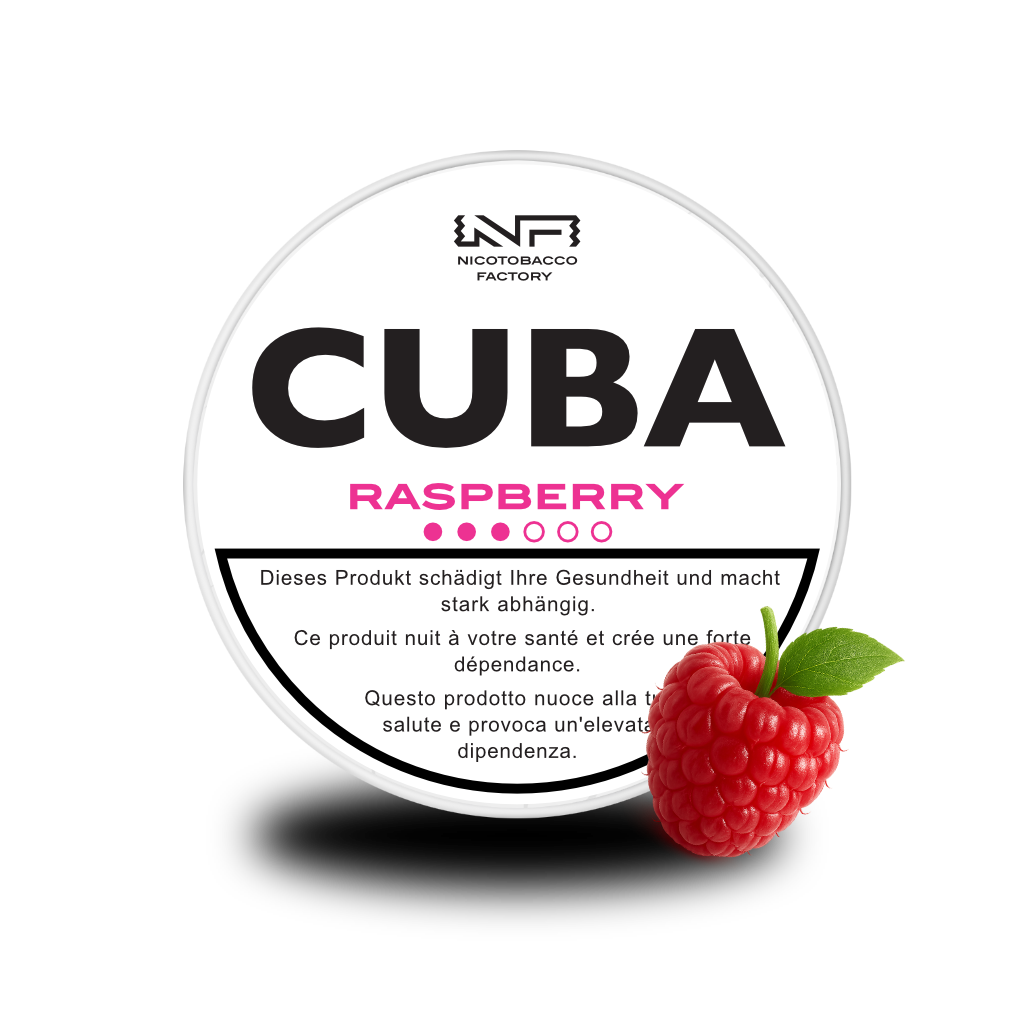 CUBA White Raspberry CUBA Nicopods Slim 16 mg/g