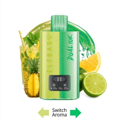 ELFBAR DUAL 10K Vape Kit Lemon Edition – ELFBAR DUAL 10K Vape Kit