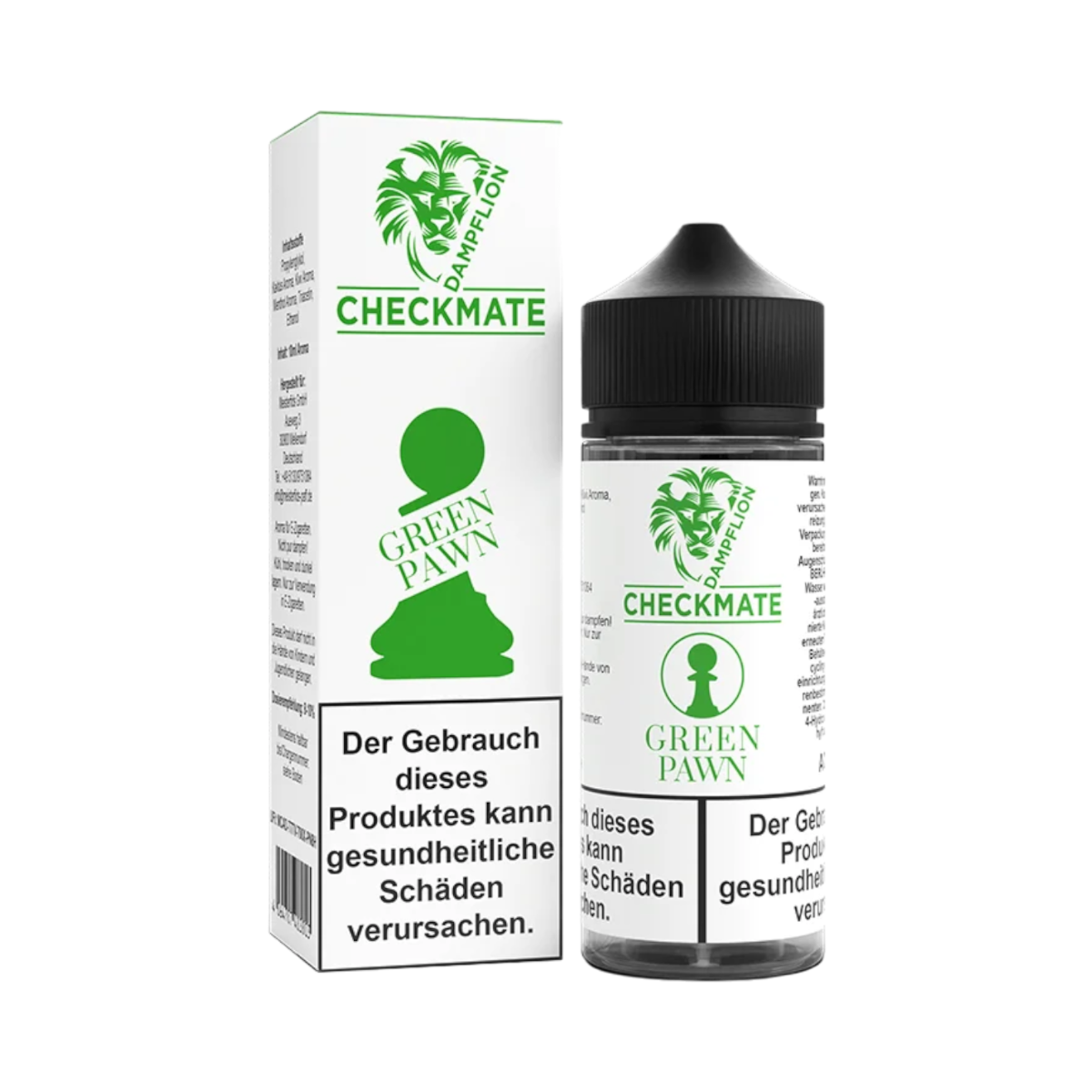 Dampflion Checkmate Green Pawn 10 ml Longfill Dampflion Longfill Aroma