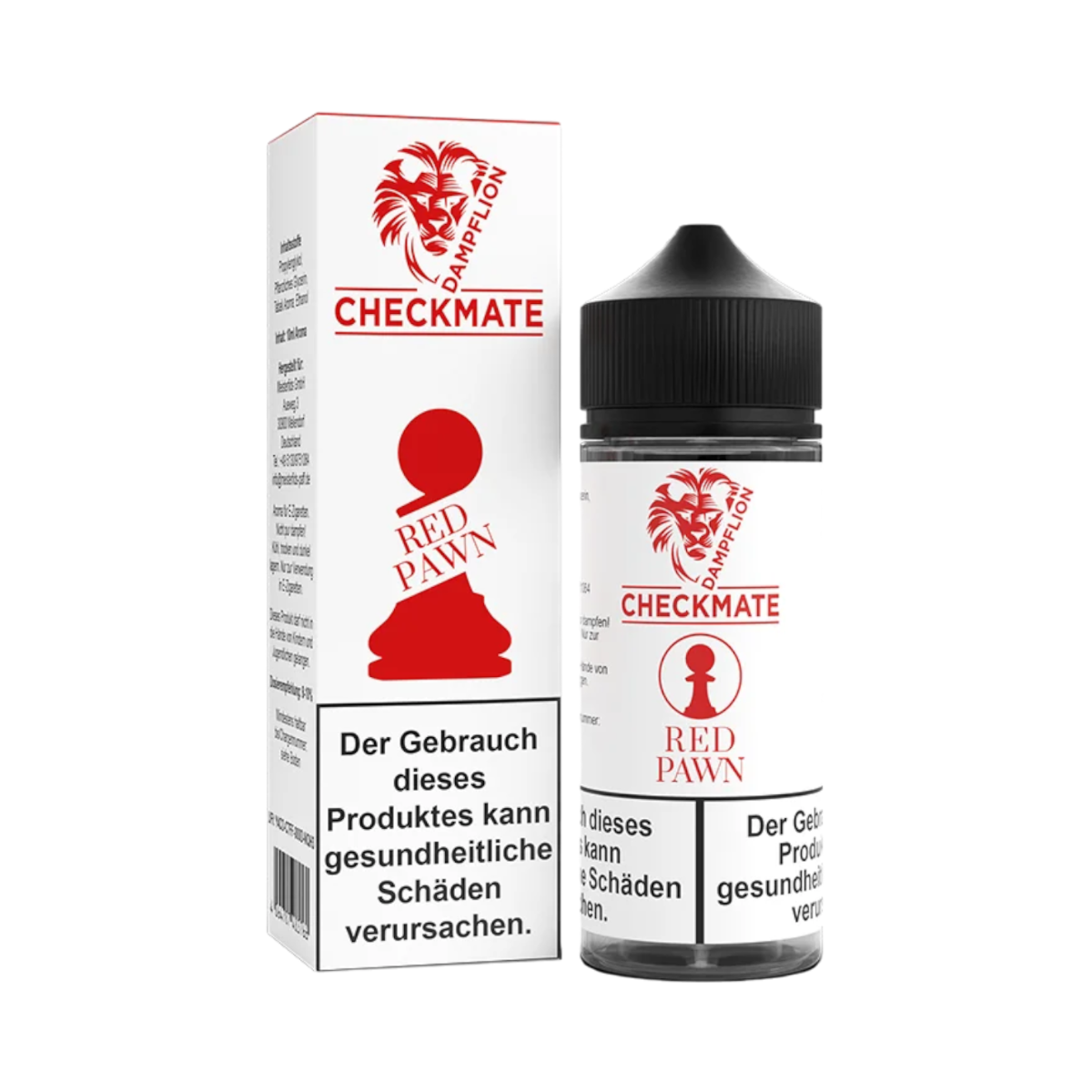 Dampflion Checkmate Red Pawn 10 ml Longfill Dampflion Longfill Aroma