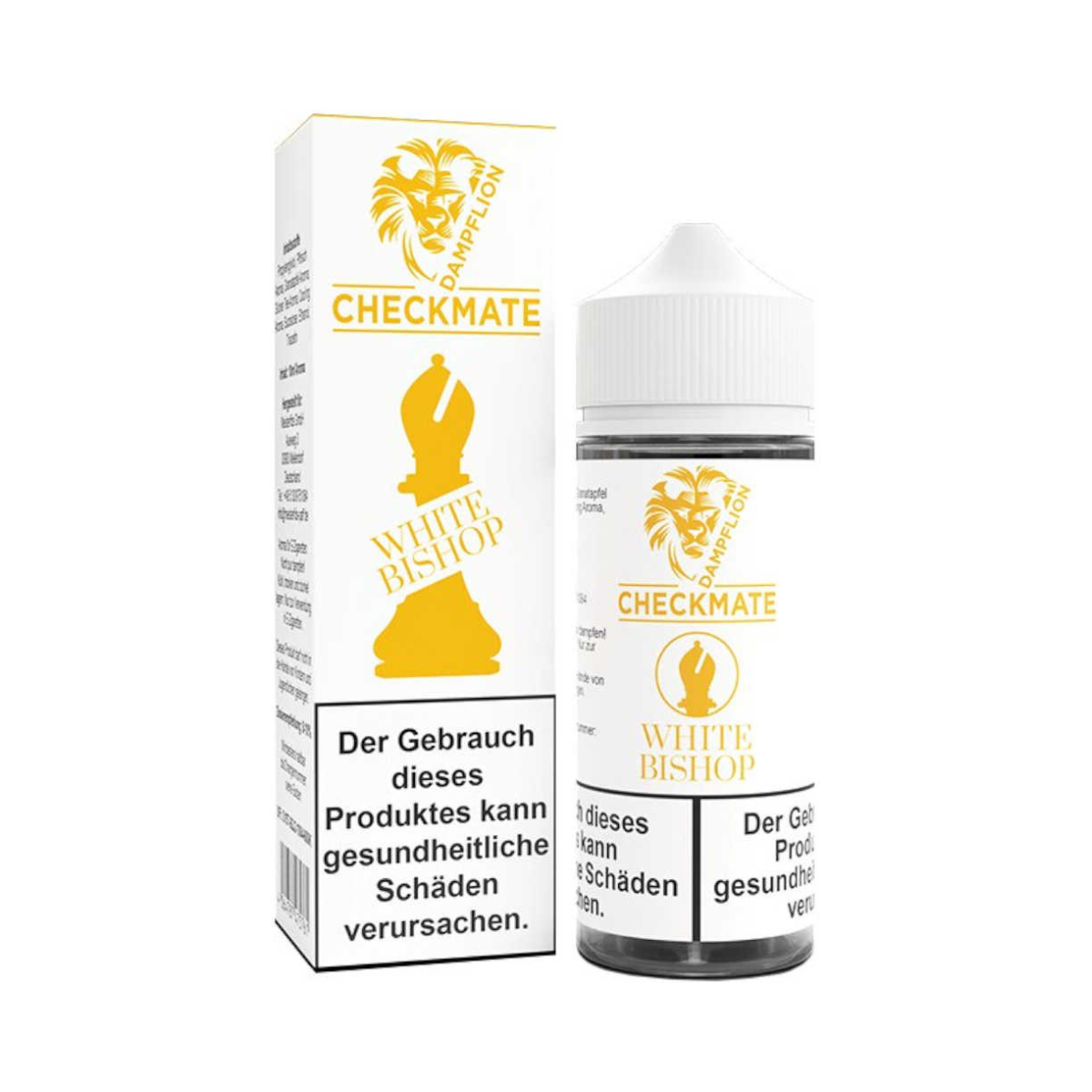 Dampflion Checkmate White Bishop 10 ml Longfill Dampflion Longfill Aroma