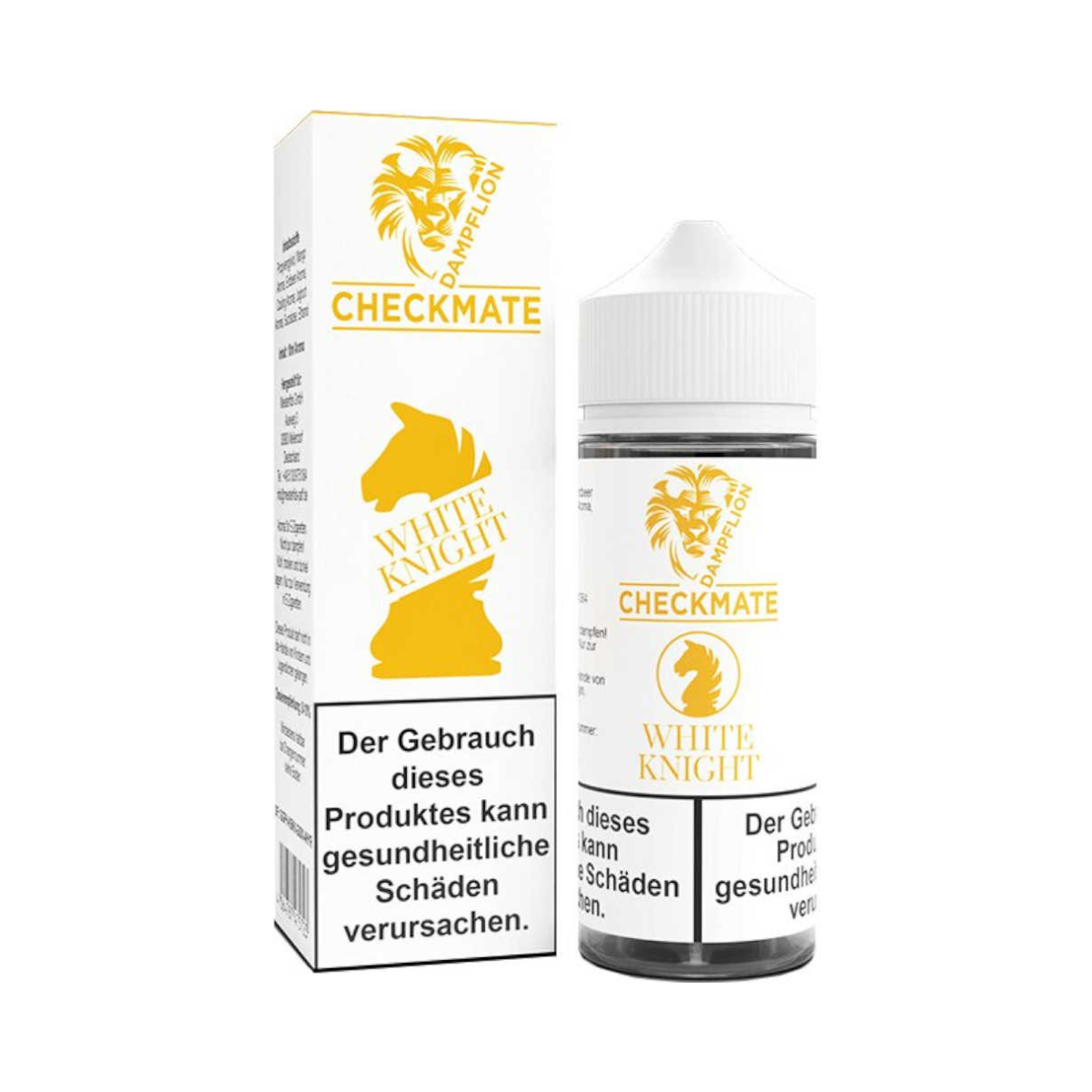 Dampflion Checkmate White Knight 10 ml Longfill Dampflion Longfill Aroma