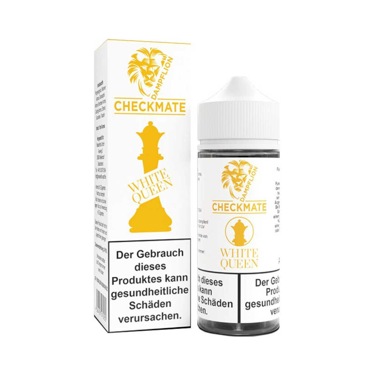 Dampflion Checkmate White Queen 10 ml Longfill Dampflion Longfill Aroma