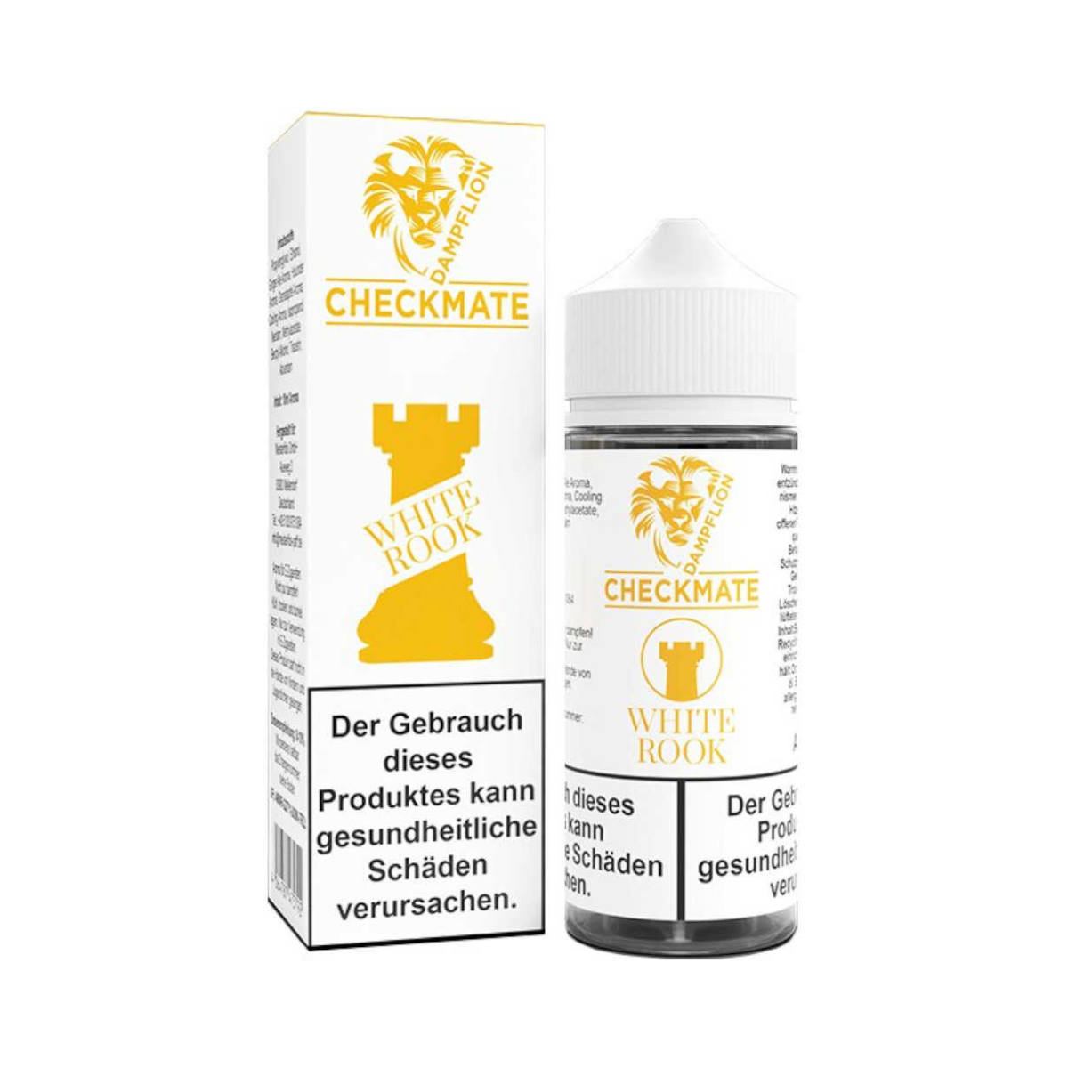 Dampflion Checkmate White Rook 10 ml Longfill Dampflion Longfill Aroma