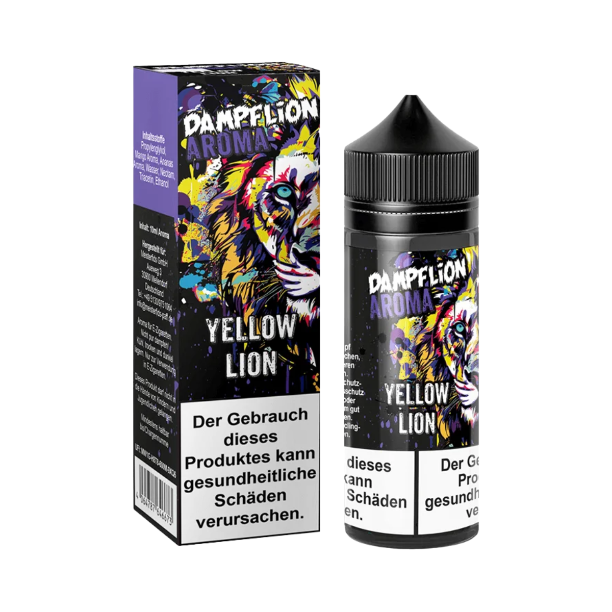 Dampflion Checkmate Yellow Lion 10 ml Longfill Dampflion Longfill Aroma