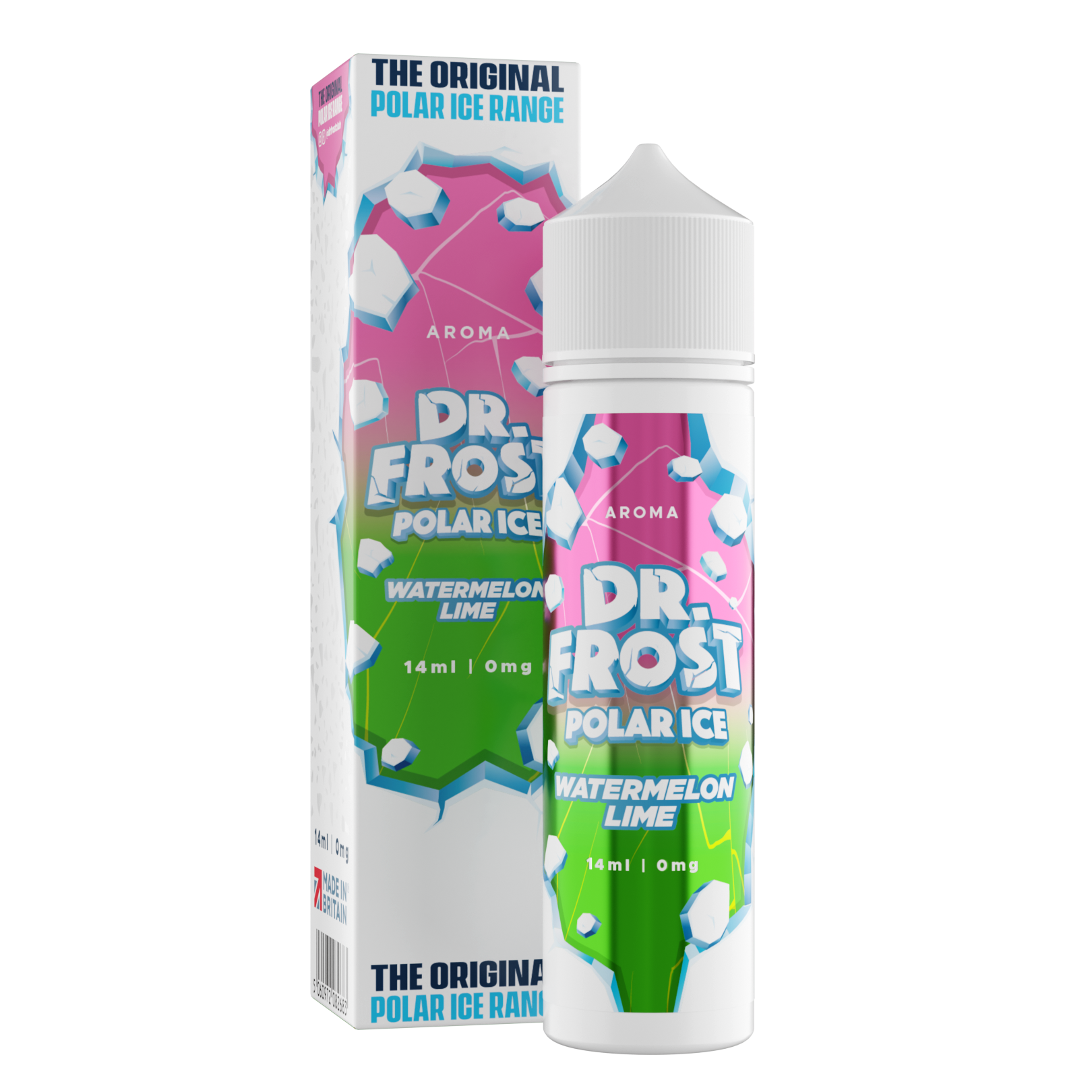 Dr. Frost Polar Ice Watermelon Lime 60ml Longfill – Dr. Frost Polar Ice Longfill Aroma 14 ml in 60 ml