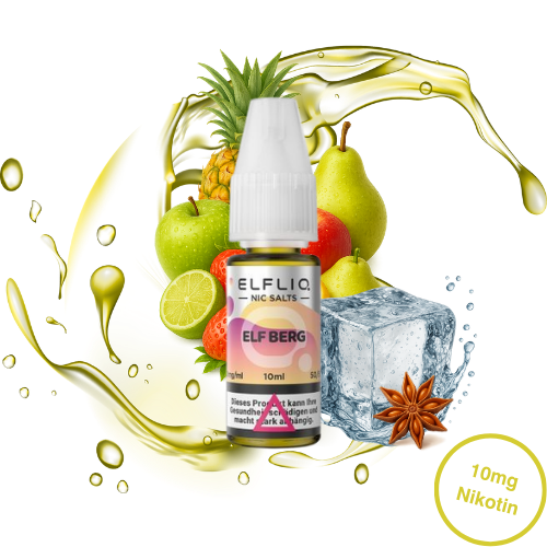 Elfbar ELFLIQ Elf Berg Nikotinsalz Liquid 10 mg/ml 10 ml