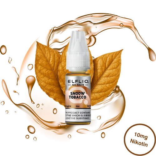 Elfbar ELFLIQ Snoow Tobacco Nikotinsalz Liquid 10 mg/ml 10 ml