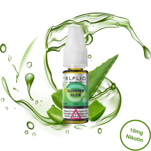 Elfbar ELFLIQ Summer Aloe Nikotinsalz Liquid 10 mg/ml 10 ml