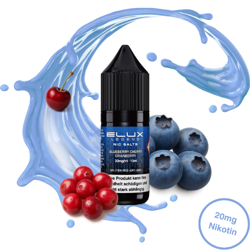 Elux Nic Salt Blueberry Cherry Cranberry (20 mg/ml)