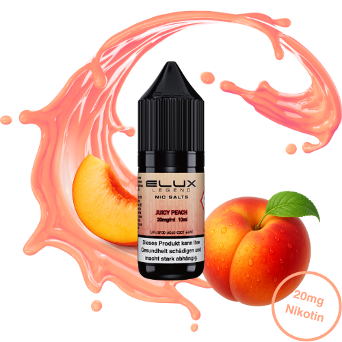 Elux Nic Salt Juicy Peach (20 mg/ml)