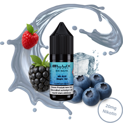 Elux Nic Salt MR Blue (20 mg/ml)
