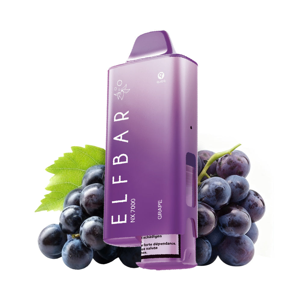 ELFBAR NX7000 Grape Vape Kit 20 mg/ml 7000 Puffs