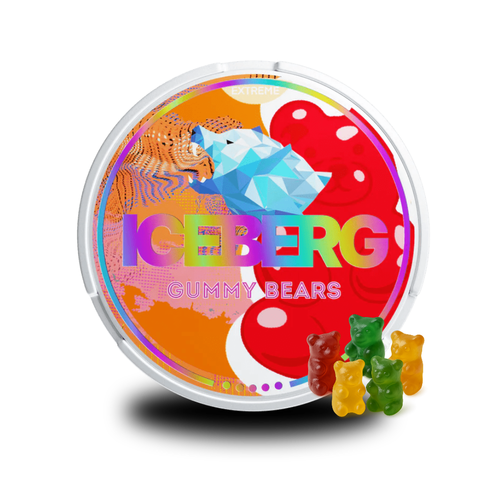 ICEBERG Gummy Bears ICEBERG Nicopods Slim 50mg/g