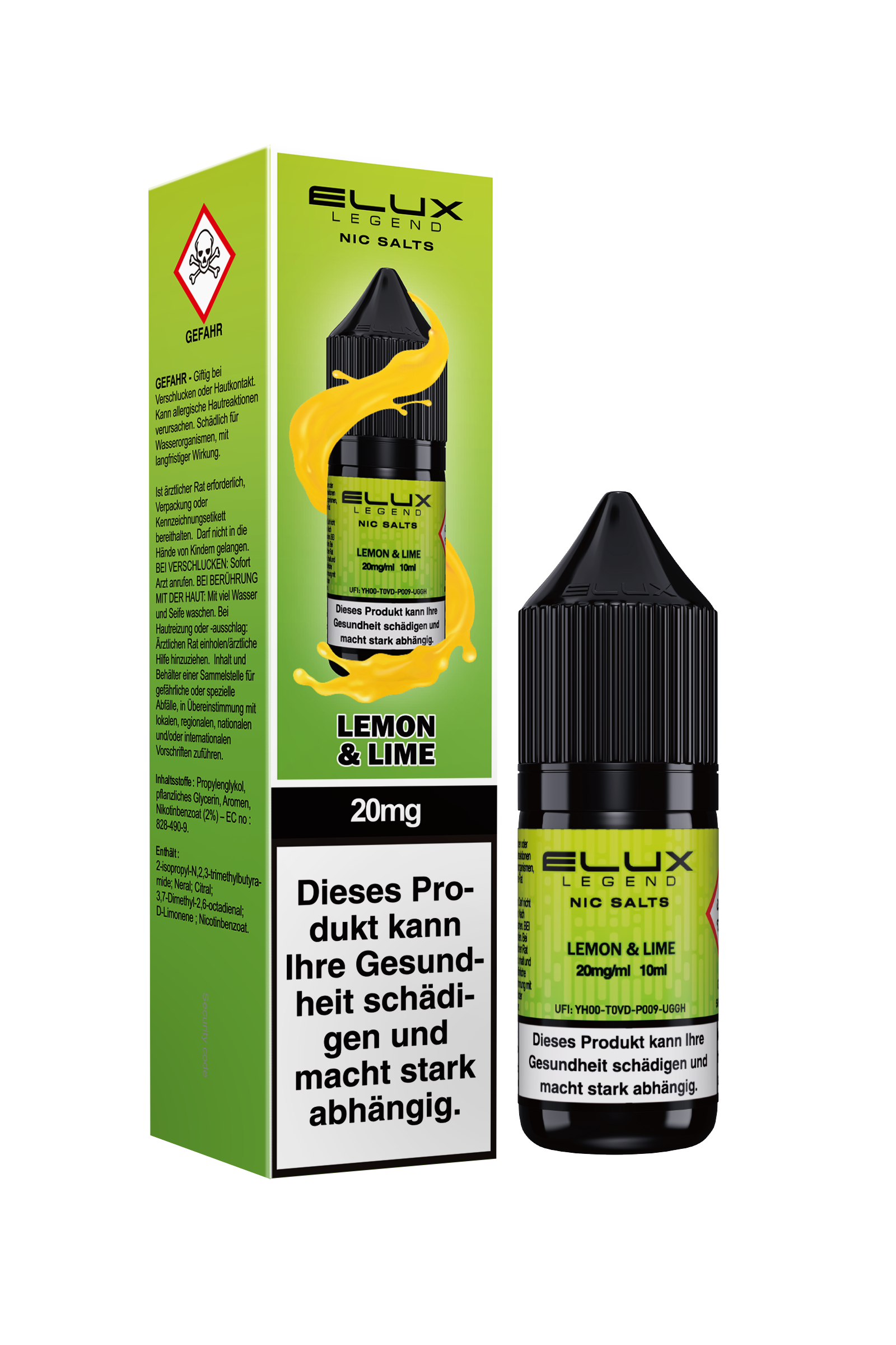 Elux Nic Salt Lemon Lime (20 mg/ml)