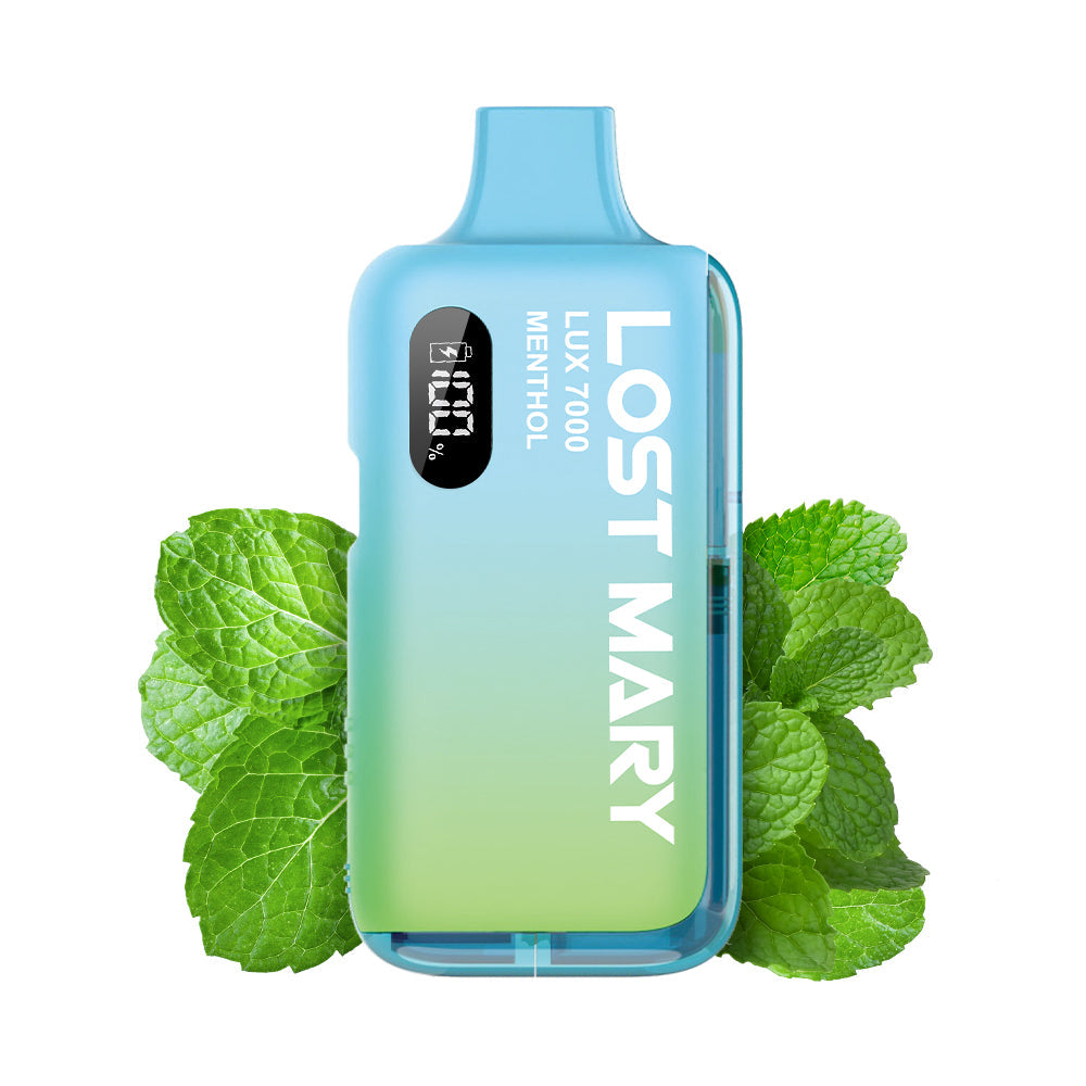 LOST MARY LUX7000 Vape Kit Menthol – Lost Mary LUX7000 Vape Kit Menthol, 20 mg/ml, bis zu 7000 Puffs