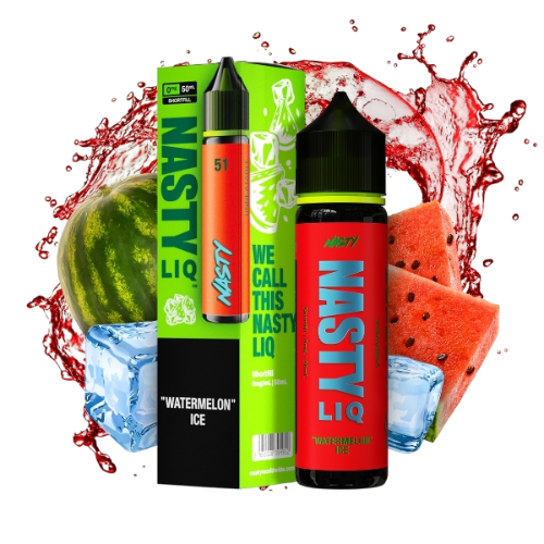 NASTY Shortfill Watermelon Ice 50ml 0mg E-Liquid