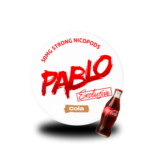 PABLO Exclusive Cola - PABLO tabakfreie Nicopods Slim 50 mg/g