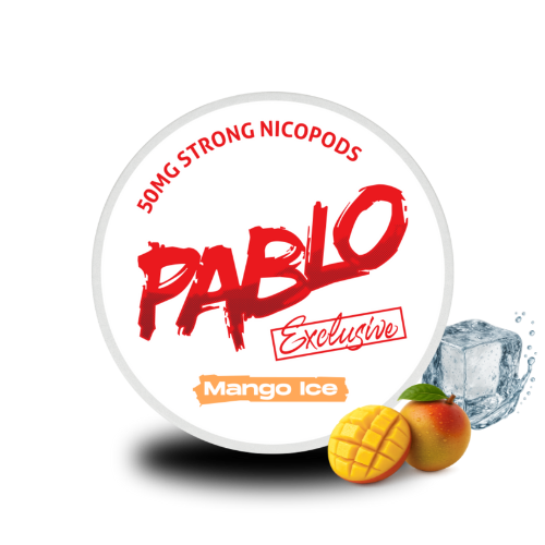 PABLO Exclusive Mango Ice - PABLO tabakfreie Nicopods Slim 50 mg/g