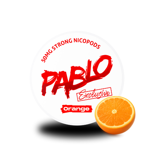 PABLO Exclusive Orange - PABLO tabakfreie Nicopods Slim 50 mg/g