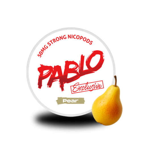 PABLO Exclusive Pear - PABLO tabakfreie Nicopods Slim 50 mg/g