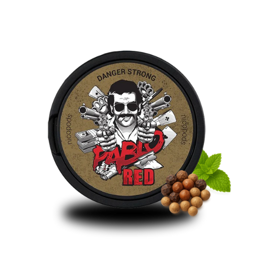 PABLO Red - PABLO tabakfreie Nicopods Slim 30 mg/g