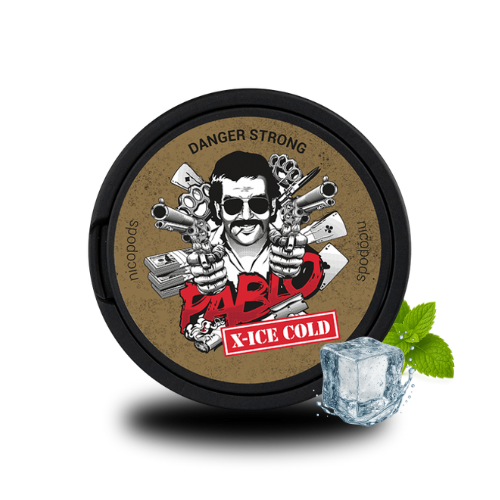PABLO X Ice Cold - PABLO tabakfreie Nicopods Slim 30 mg/g