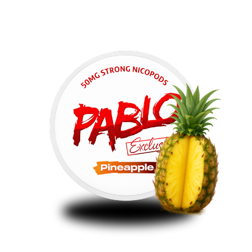 PABLO Exclusive Pineapple - PABLO tabakfreie Nicopods Slim 50 mg/g