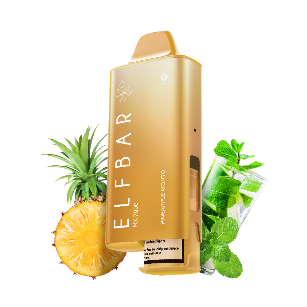 ELFBAR NX7000 Pineapple Mojito Vape Kit 20 mg/ml 7000 Puffs