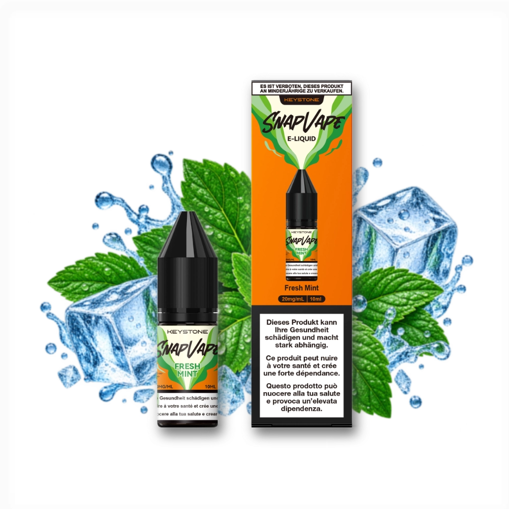 SnapVape | E-Liquid | Fresh Mint (20mg/ml)