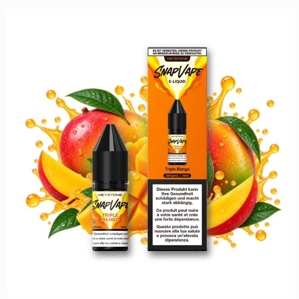 SnapVape | E-Liquid | Triple Mango (20mg/ml)