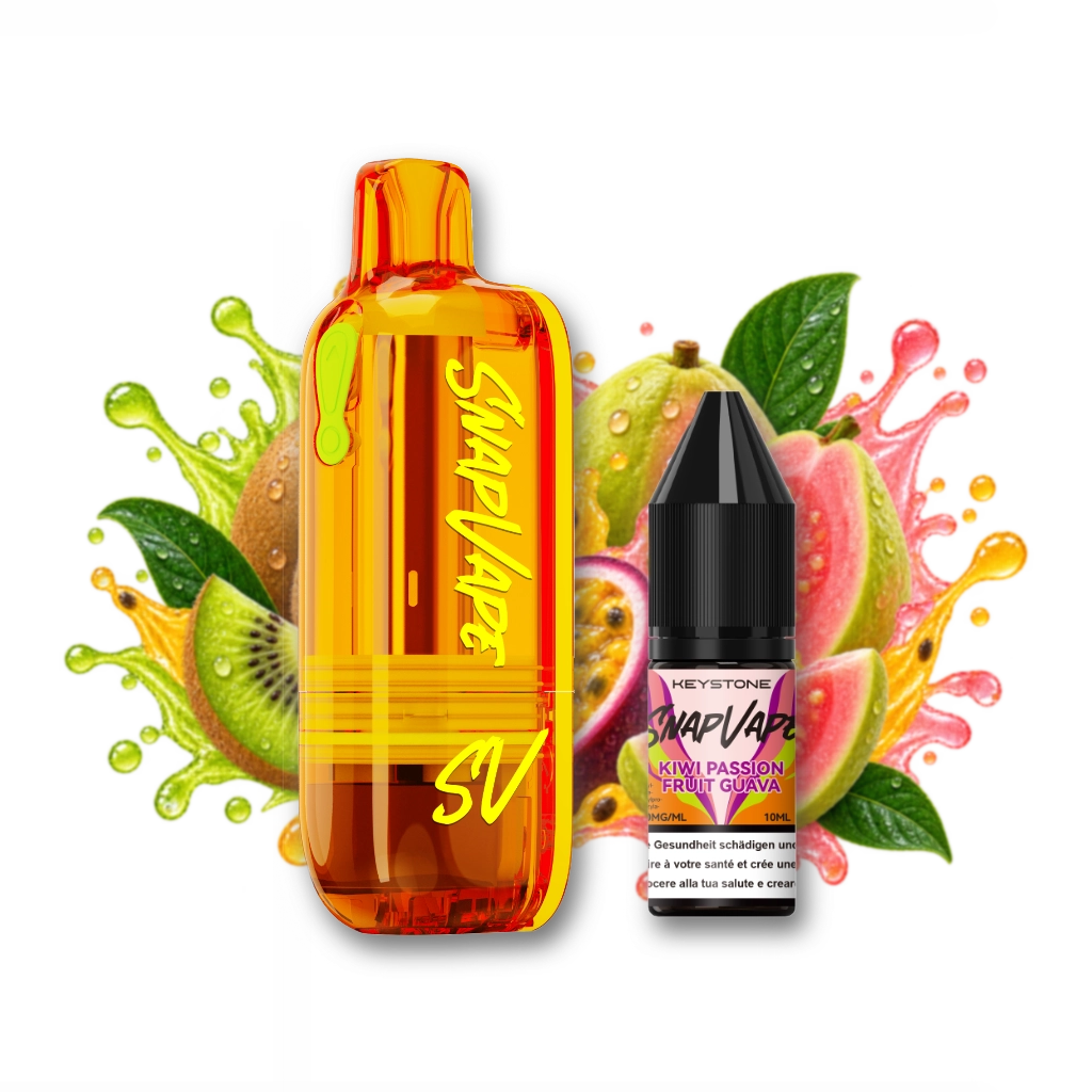 SnapVape | Leerpod + Kiwi Passion Fruit Guava (20mg/ml)