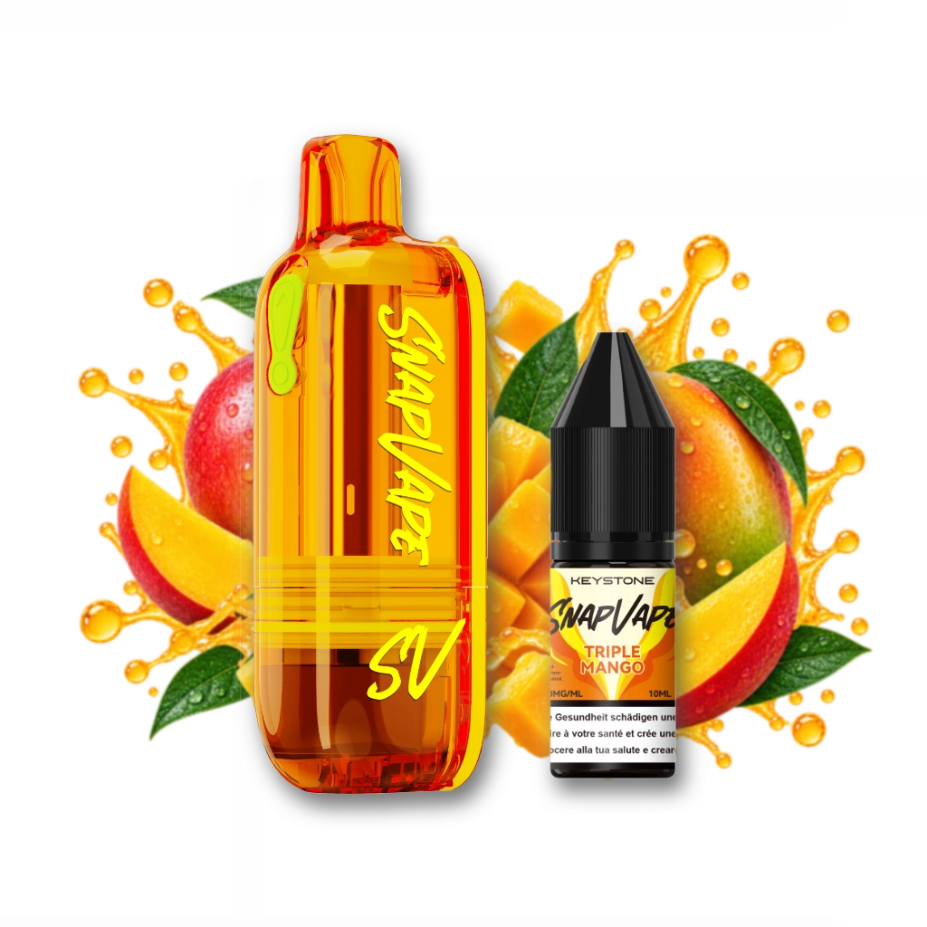 SnapVape | Leerpod + Triple Mango (20mg/ml)