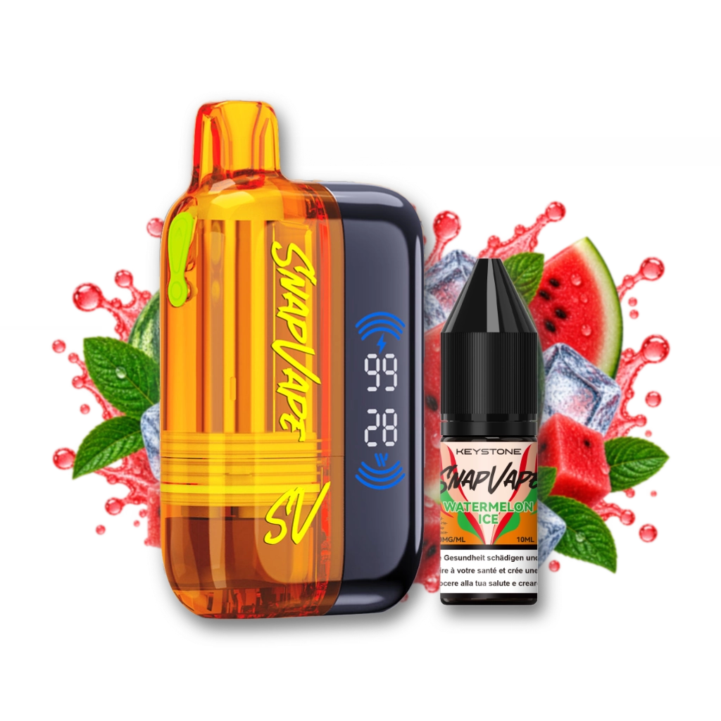 SnapVape Starter Kit | Akkuträger + Leerpod + 1x E-Liquid Watermelon Ice (20mg/ml)