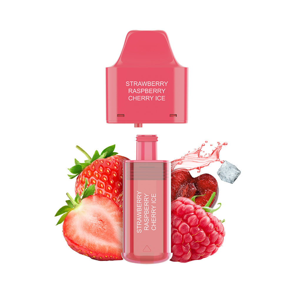 ELFBAR NX7000 nachfüllbarer Pod Strawberry Raspberry Cherry Ice