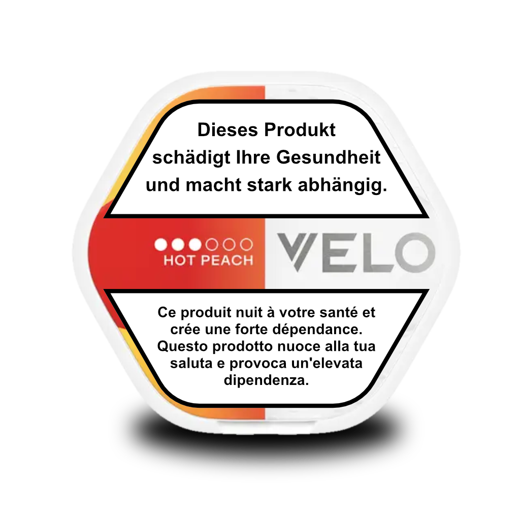 Velo Shift Hot Peach VELO Nicotine Pouches Schweiz
