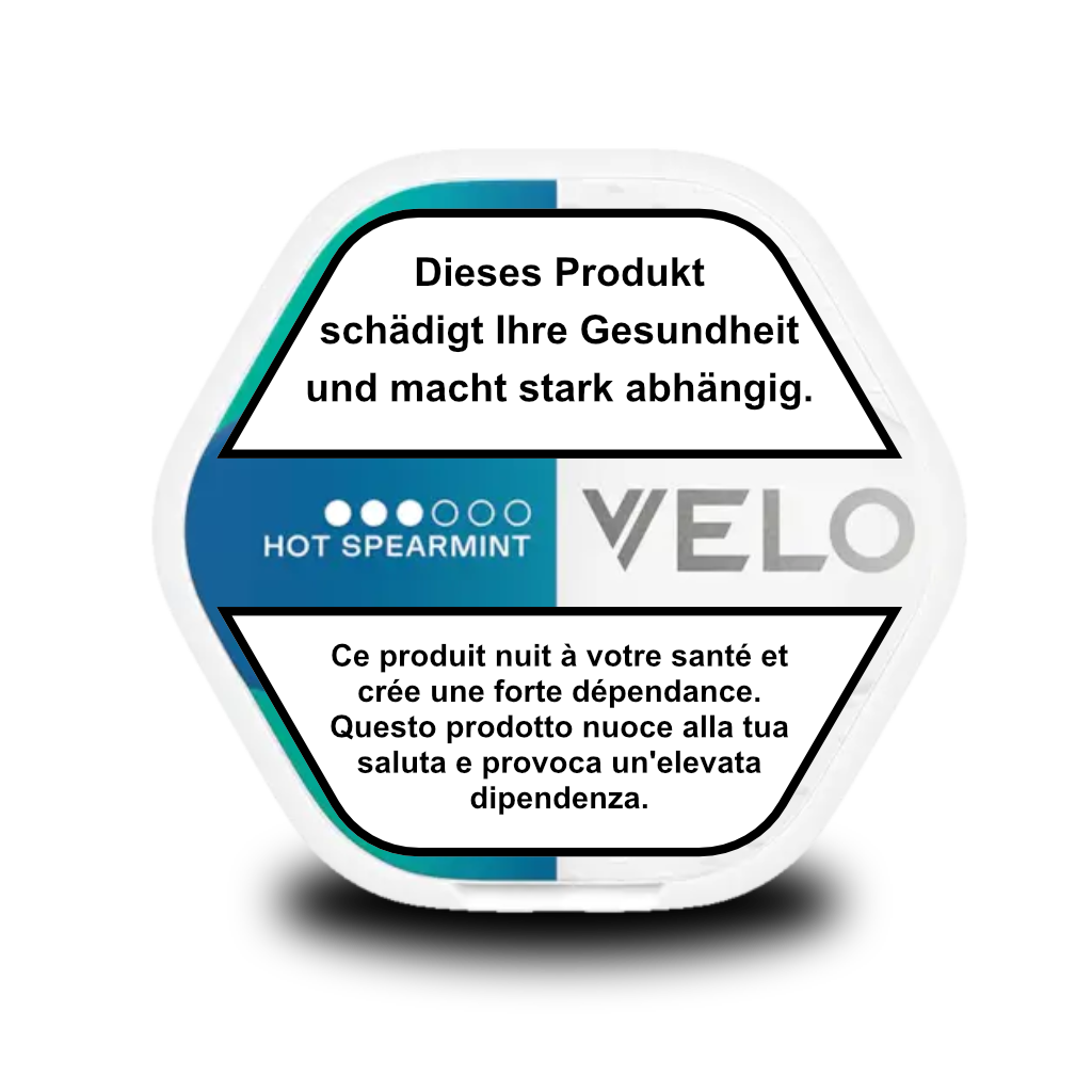 Velo Shift Hot Spearmint VELO Nicotine Pouches Schweiz